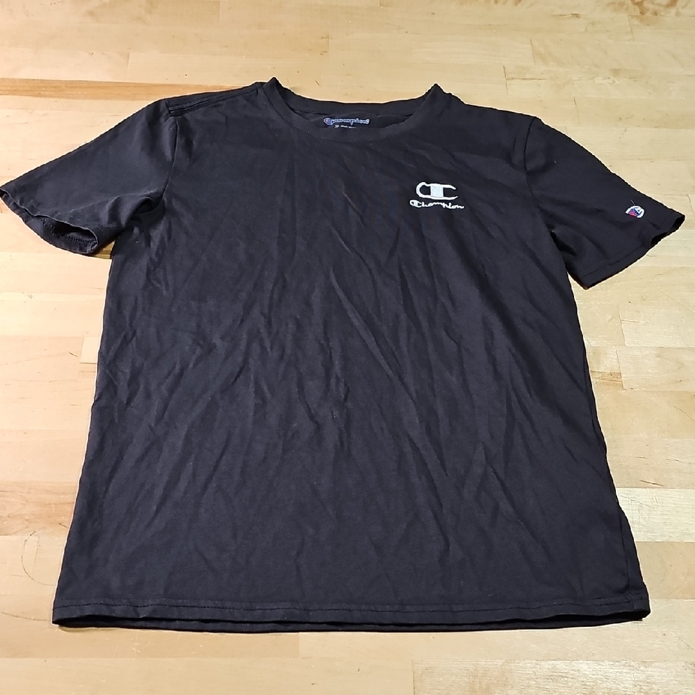 3 for $10 🏀 Champion Boys Black Short Sleeve Graphic T-Shirt | Size Medium